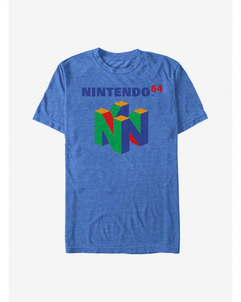 Nintendo N64 Logo T-Shirt $6.36 T-Shirts