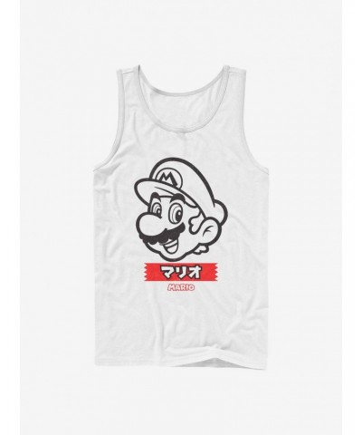 Super Mario M Print Tank $7.49 Tanks