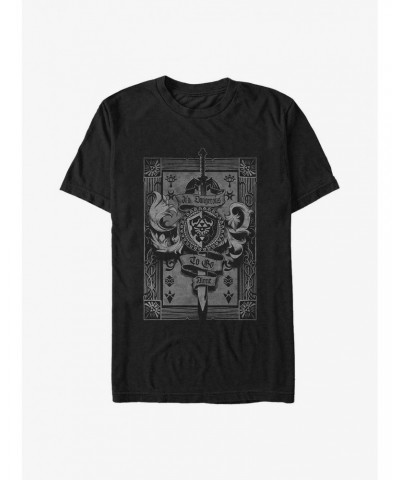 The Legend of Zelda Sacred Scroll Big & Tall T-Shirt $7.12 T-Shirts