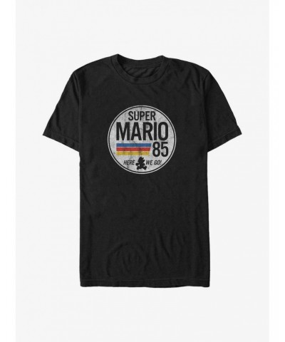 Mario '85 Here We Go Big & Tall T-Shirt $6.70 T-Shirts