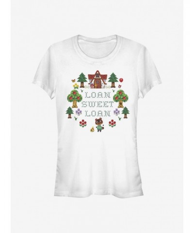 Animal Crossing Sweet Loan Girls T-Shirt $5.75 T-Shirts