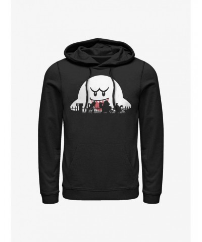 Nintendo Mario Halloween Silhouettes Hoodie $11.31 Hoodies