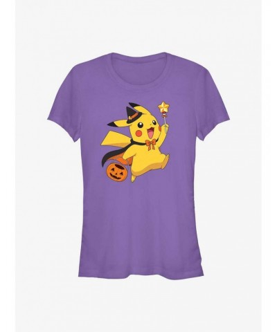 Pokemon Pikachu Wizard Girls T-Shirt $5.23 T-Shirts