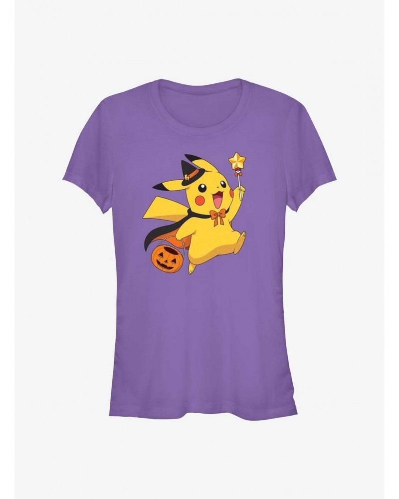 Pokemon Pikachu Wizard Girls T-Shirt $5.23 T-Shirts