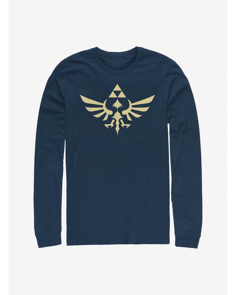 The Legend Of Zelda Triumphant Triforce Long-Sleeve T-Shirt $11.05 T-Shirts