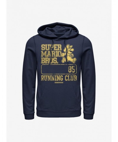 Nintendo Mario Running Club Hoodie $15.09 Hoodies