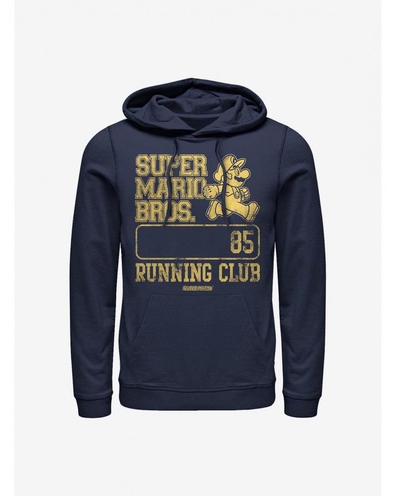 Nintendo Mario Running Club Hoodie $15.09 Hoodies