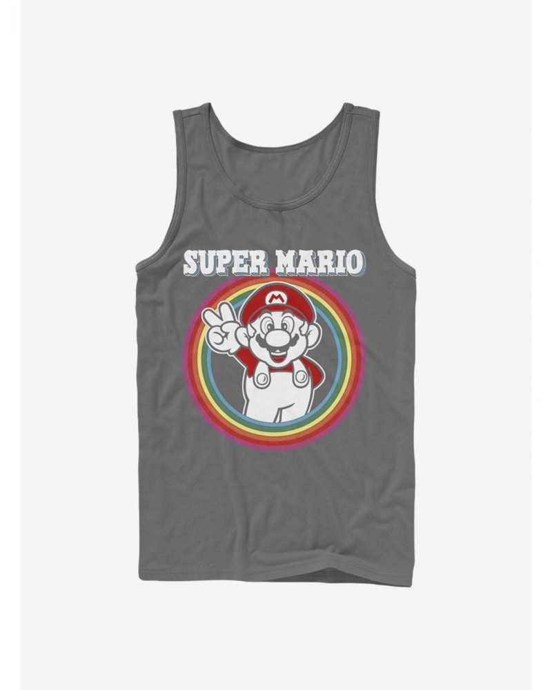 Super Mario Rainbow Mario Tank $5.40 Tanks