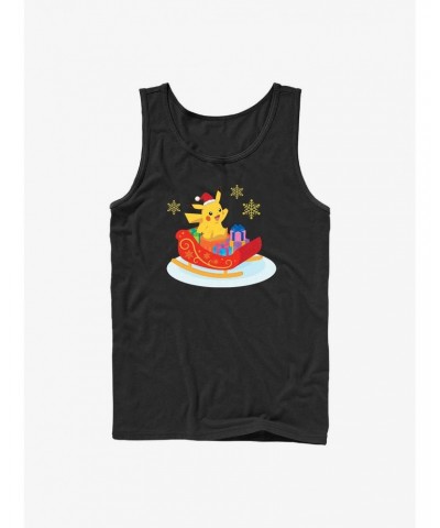 Pokemon Pikachu Sleigh Ride Tank $5.40 Tanks