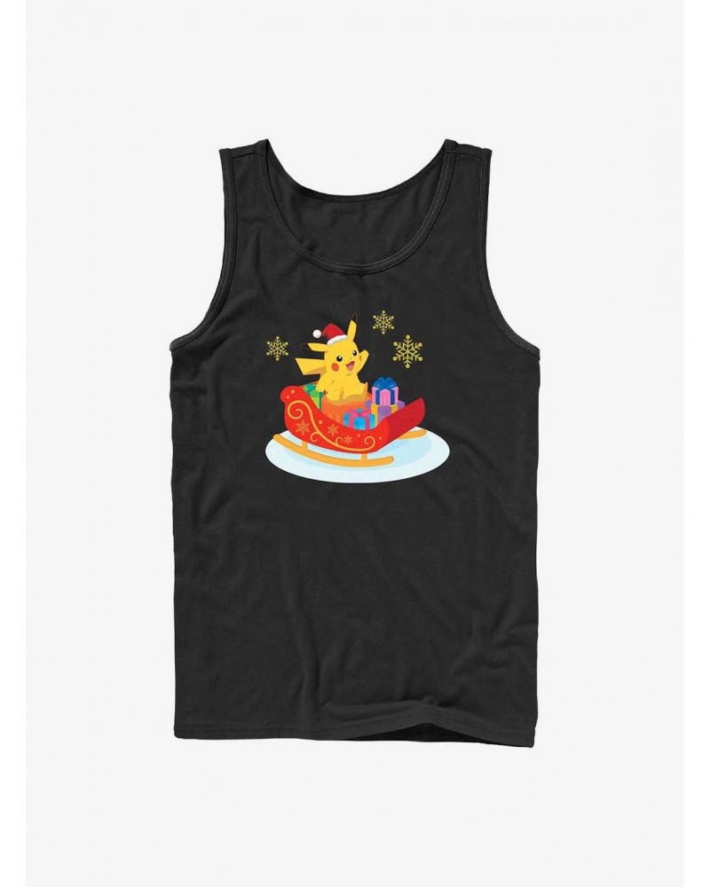 Pokemon Pikachu Sleigh Ride Tank $5.40 Tanks