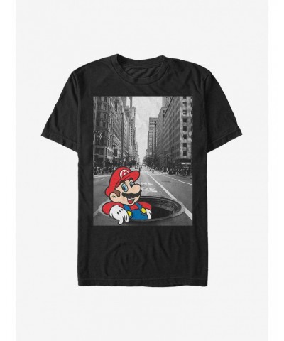 Nintendo Mario Street Thinker T-Shirt $7.53 T-Shirts