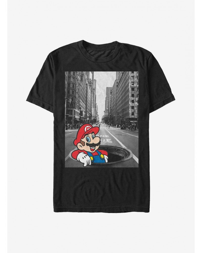 Nintendo Mario Street Thinker T-Shirt $7.53 T-Shirts