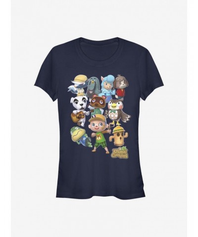 Nintendo Animal Crossing Welcome Girls T-Shirt $5.93 T-Shirts