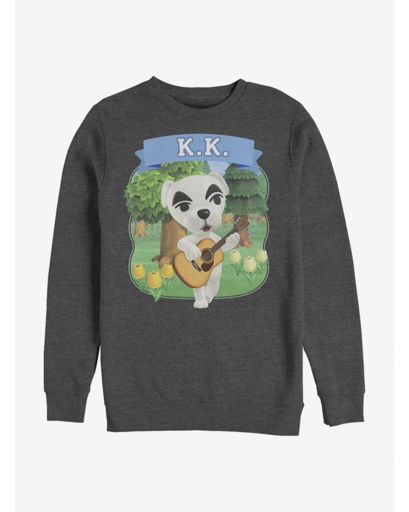 Animal Crossing K.K. Slider Crew Sweatshirt $9.04 Sweatshirts