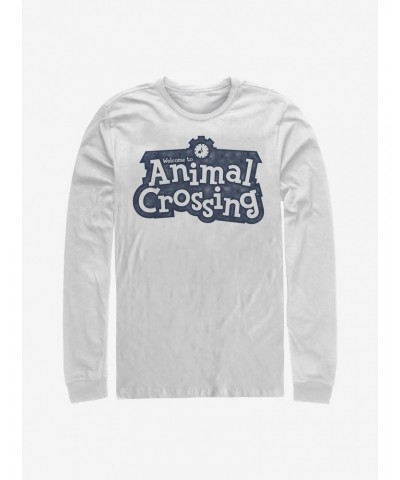 Animal Crossing Distressed Logo Long-Sleeve T-Shirt $9.90 T-Shirts