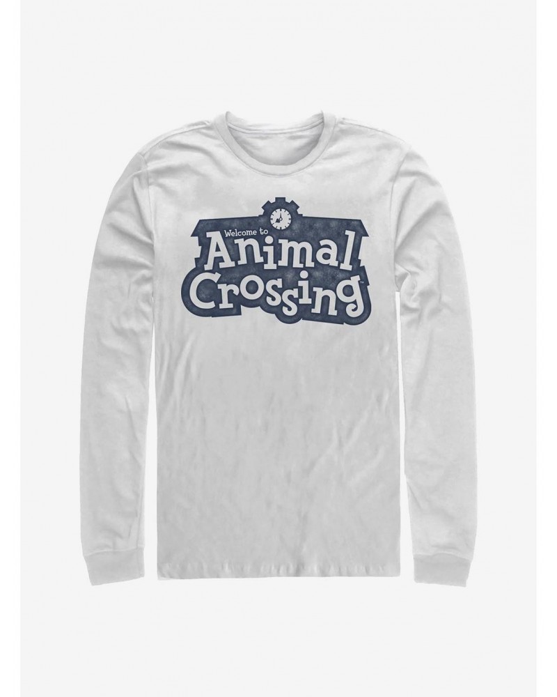 Animal Crossing Distressed Logo Long-Sleeve T-Shirt $9.90 T-Shirts