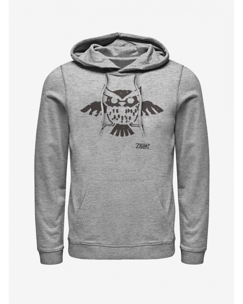 Nintendo The Legend of Zelda: Link's Awakening Owl Glyph Hoodie $9.74 Hoodies