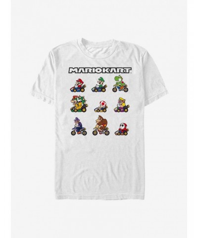 Nintendo Mario Team Line Up T-Shirt $6.19 T-Shirts