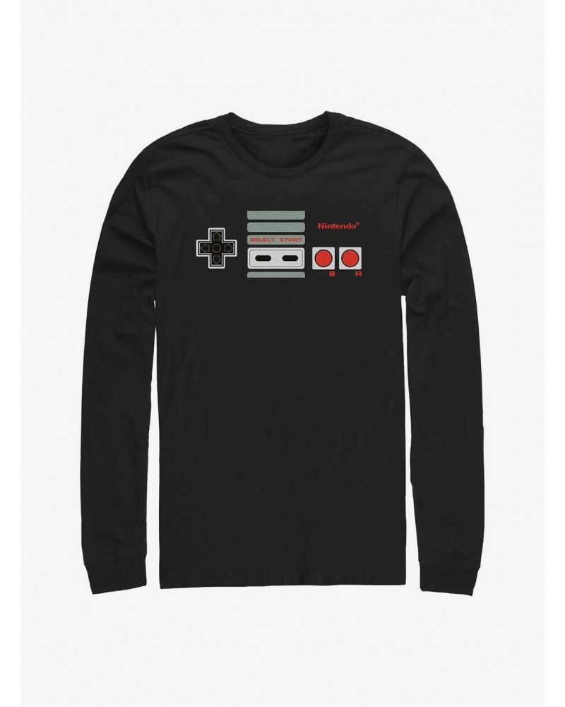 Nintendo NES Controller Long-Sleeve T-Shirt $9.90 T-Shirts