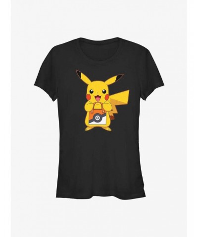 Pokemon Pikachu Treat Girls T-Shirt $8.19 T-Shirts