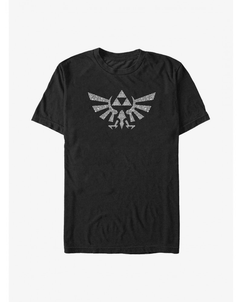 Nintendo Symbolled Hyrule Crest Big & Tall T-Shirt $7.74 T-Shirts