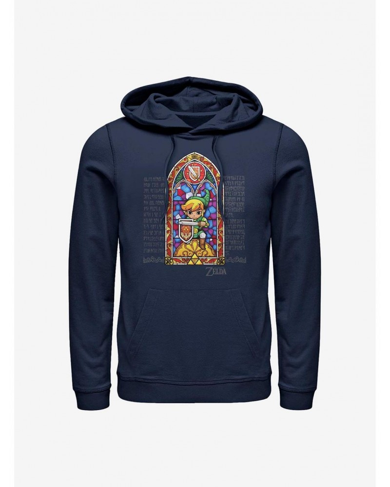 Nintendo Zelda Stained Glass Hoodie $11.94 Hoodies