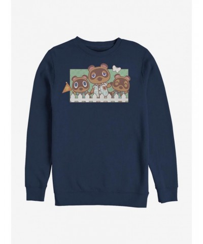 Animal Crossing Nook Family Crew Sweatshirt $12.40 Sweatshirts