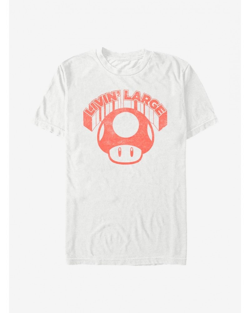 Super Mario Living Large T-Shirt $5.02 T-Shirts