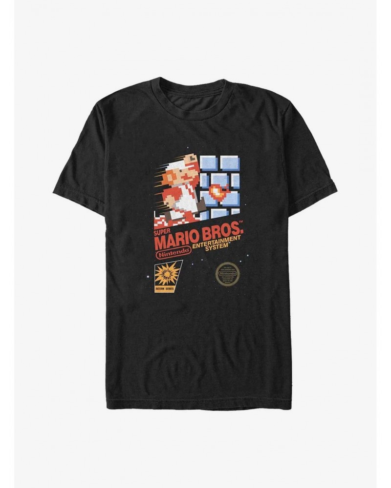 Nintendo Mario 8-Bit Mario Bros. Big & Tall T-Shirt $6.70 T-Shirts