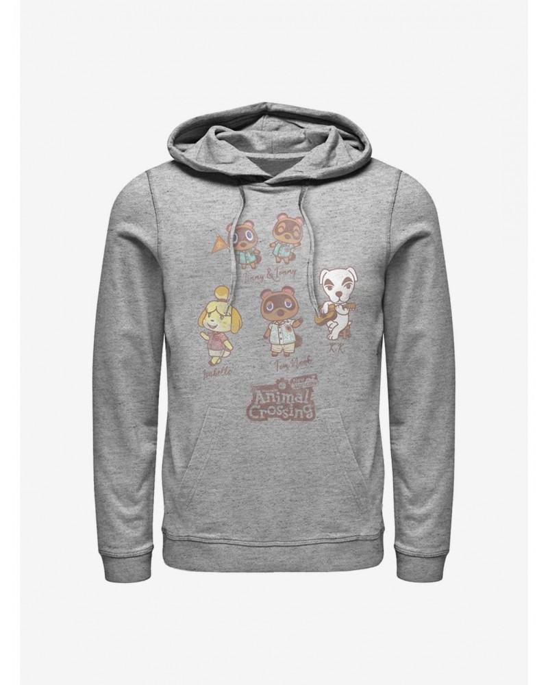 Animal Crossing Character Textbook Hoodie $13.20 Hoodies