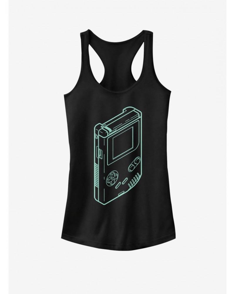 Nintendo Game Boy Outline Girls Tank $8.72 Tanks