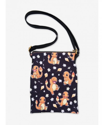 Loungefly Pokemon Charmander Flower Passport Crossbody Bag $9.35 Bags