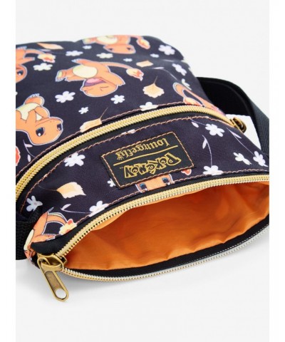 Loungefly Pokemon Charmander Flower Passport Crossbody Bag $9.35 Bags