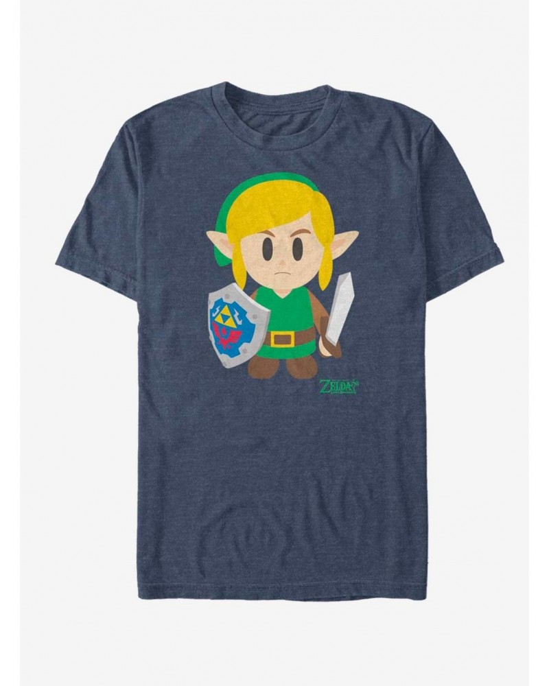 Nintendo The Legend of Zelda: Link's Awakening Link Avatar Color T-Shirt $5.02 T-Shirts