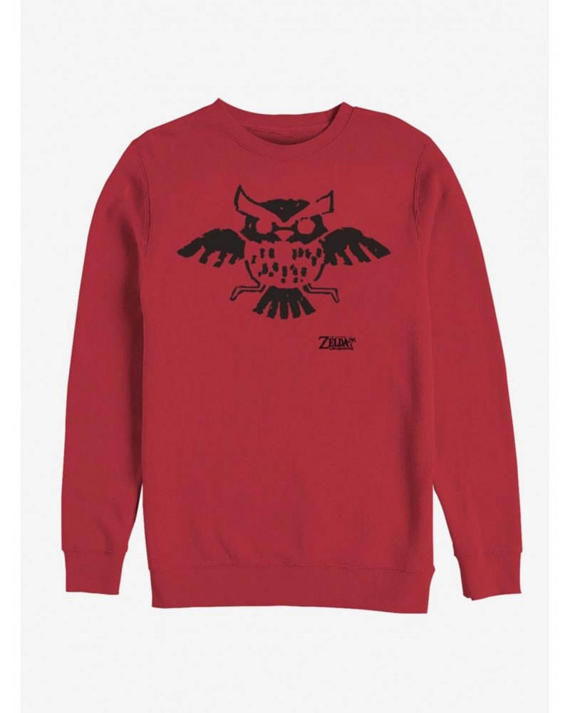 Nintendo The Legend of Zelda: Link's Awakening Owl Glyph Sweatshirt $9.82 Sweatshirts