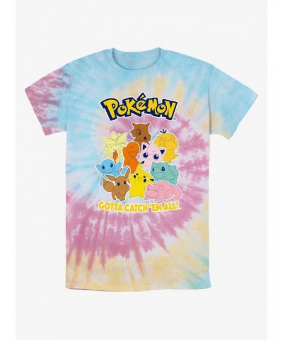 Pokemon Gotta Catch 'Em All Tie-Dye T-Shirt $6.89 T-Shirts