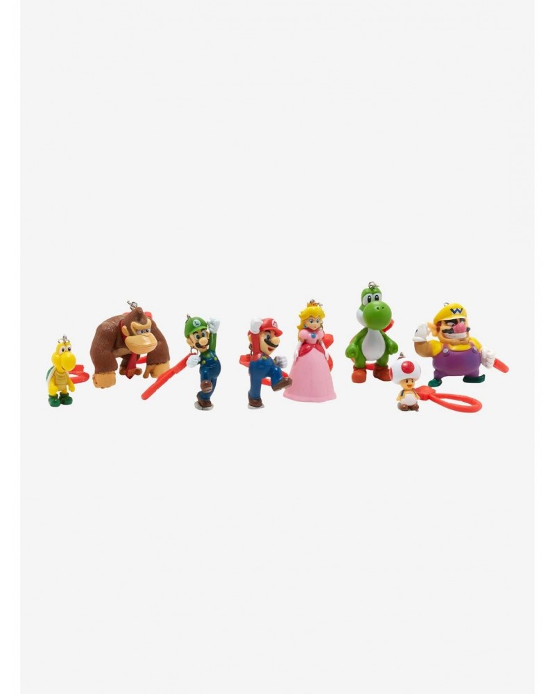 Super Mario Character Blind Bag Figural Key Chain $3.12 Key Chains