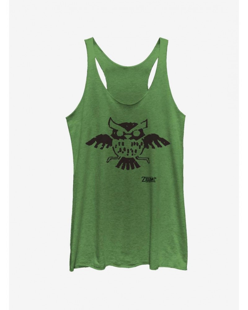 Nintendo The Legend of Zelda: Link's Awakening Owl Glyph Girls Tank $8.16 Tanks