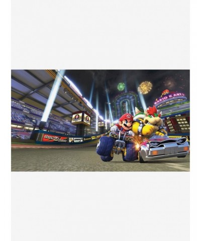 Mario Kart 8 Chair Rail Prepasted Mural $57.02 Murals