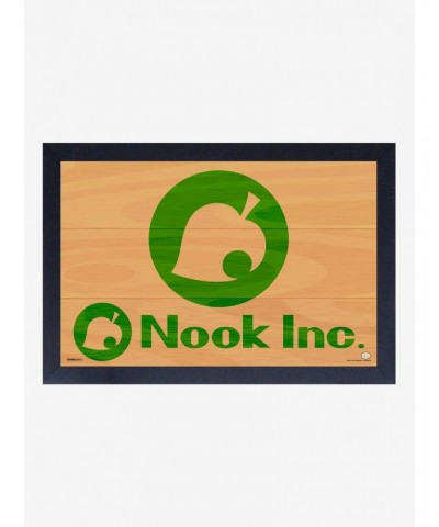 Animal Crossing: New Horizons Nook Inc. Wood Wall Art $8.47 Merchandises