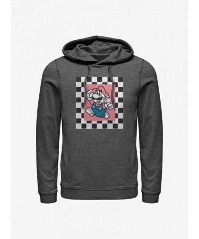 Super Mario Chubby Checkers Hoodie $12.57 Hoodies