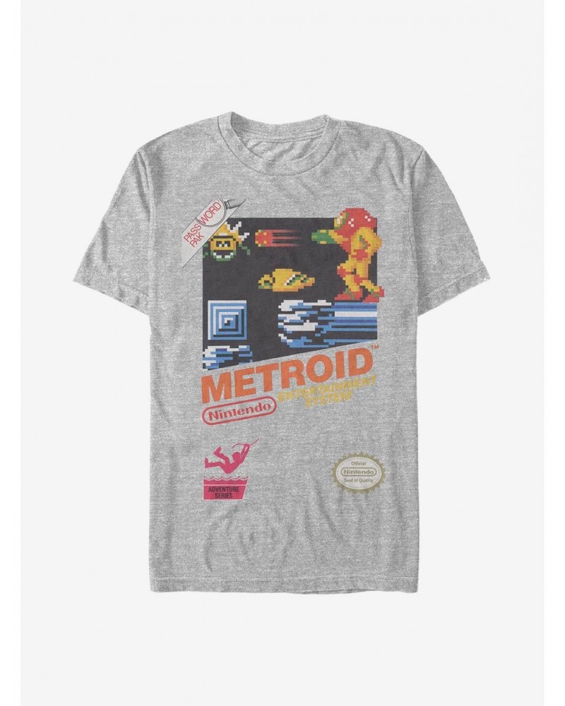 Nintendo Metroid Vintage Metroid T-Shirt $5.35 T-Shirts