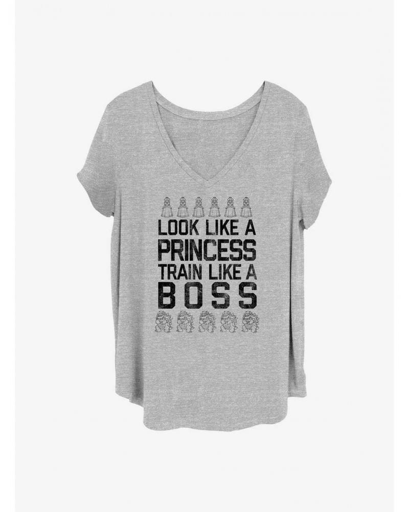 Nintendo Boss Princess Girls T-Shirt Plus Size $9.10 T-Shirts