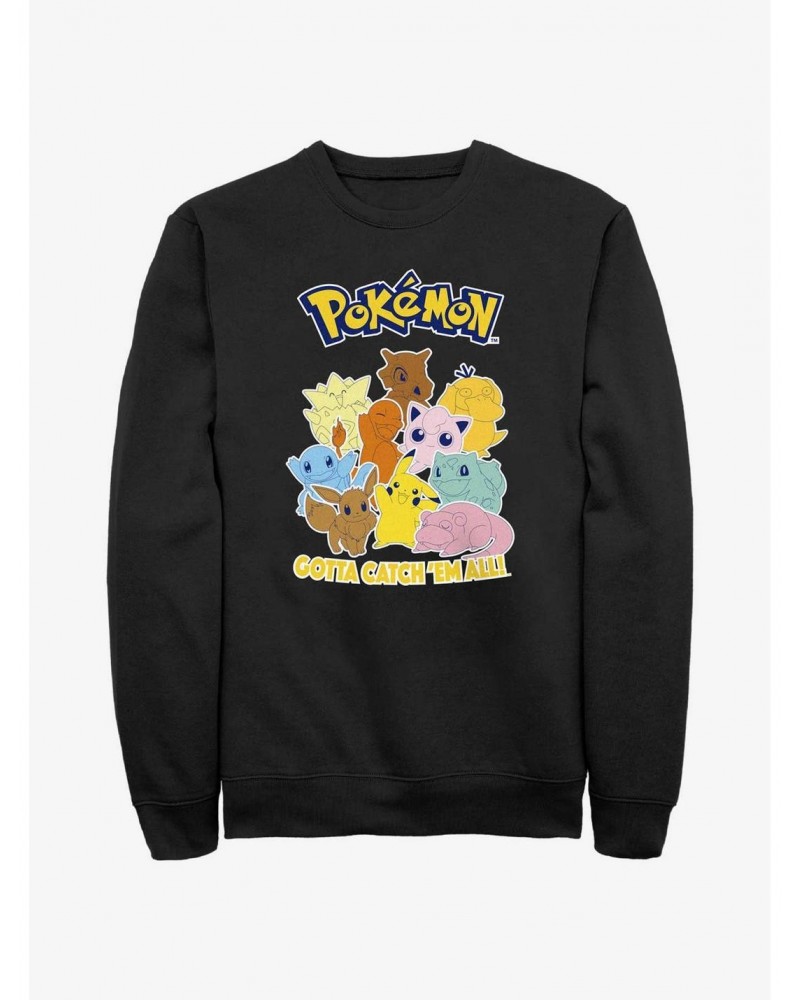 Pokemon Gotta Catch 'Em All Sweatshirt $7.75 Sweatshirts