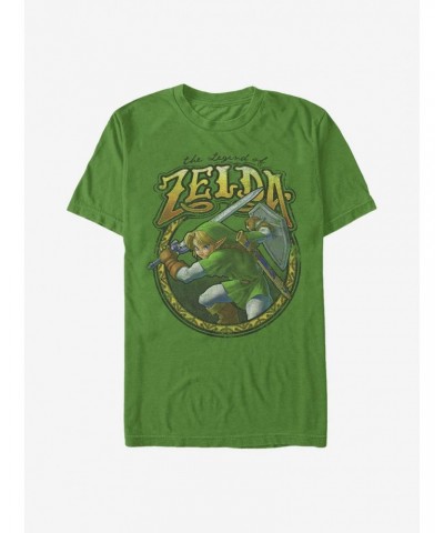 Nintendo Zelda Groove Link T-Shirt $7.19 T-Shirts