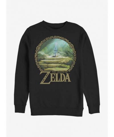 The Legend Of Zelda Korok Forest Crew Sweatshirt $11.62 Sweatshirts