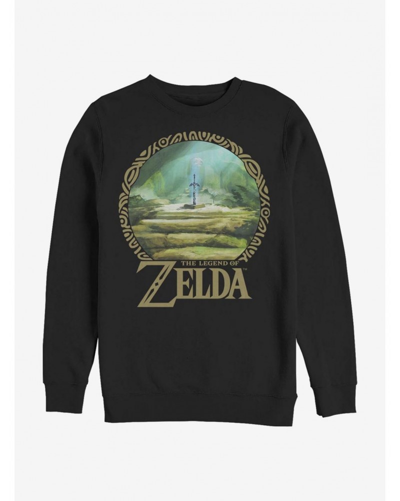 The Legend Of Zelda Korok Forest Crew Sweatshirt $11.62 Sweatshirts