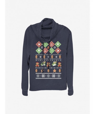 Nintendo The Legend Of Zelda Holiday Cowlneck Long-Sleeve Girls Top $12.57 Tops