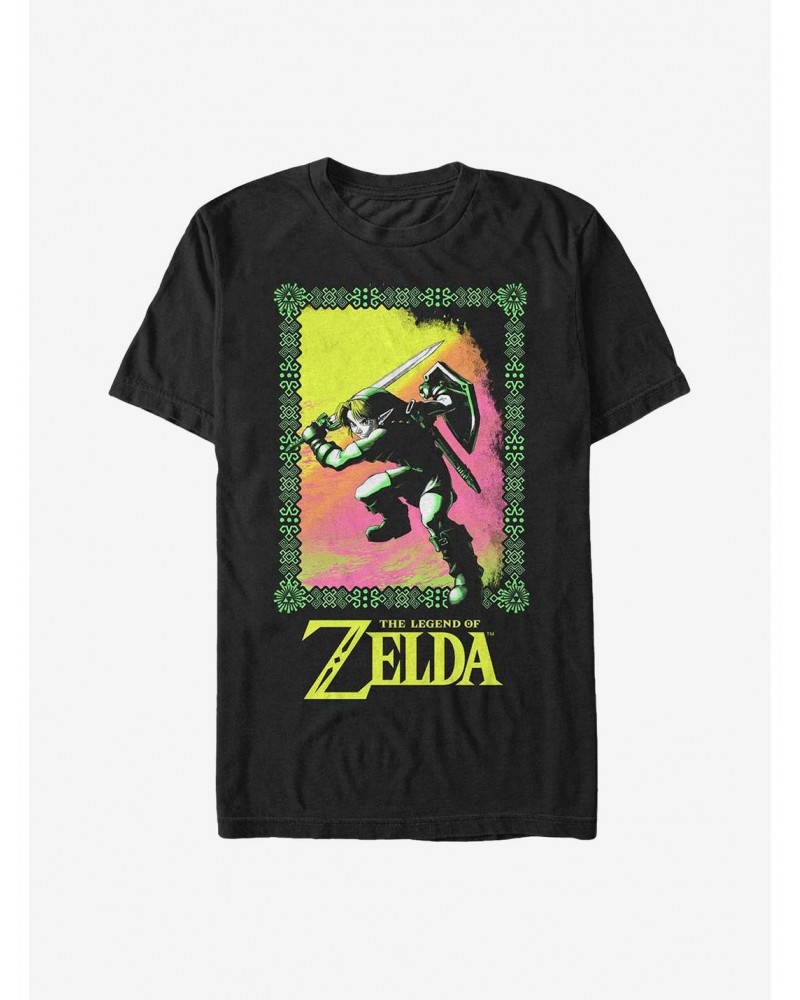 Nintendo Zelda Warrior Frame T-Shirt $5.86 T-Shirts