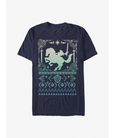 Nintendo Horseback Link Ugly Christmas T-Shirt $8.20 T-Shirts